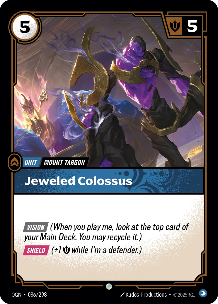 Jeweled Colossus (Origins #86)