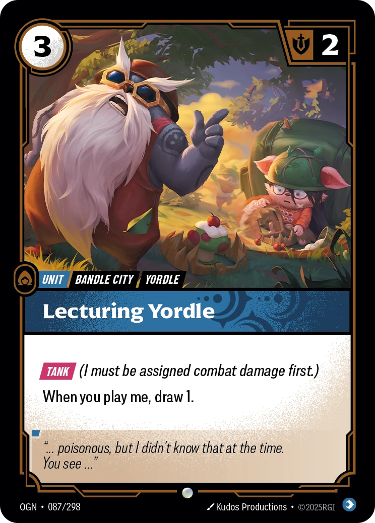 Lecturing Yordle (Origins #87)