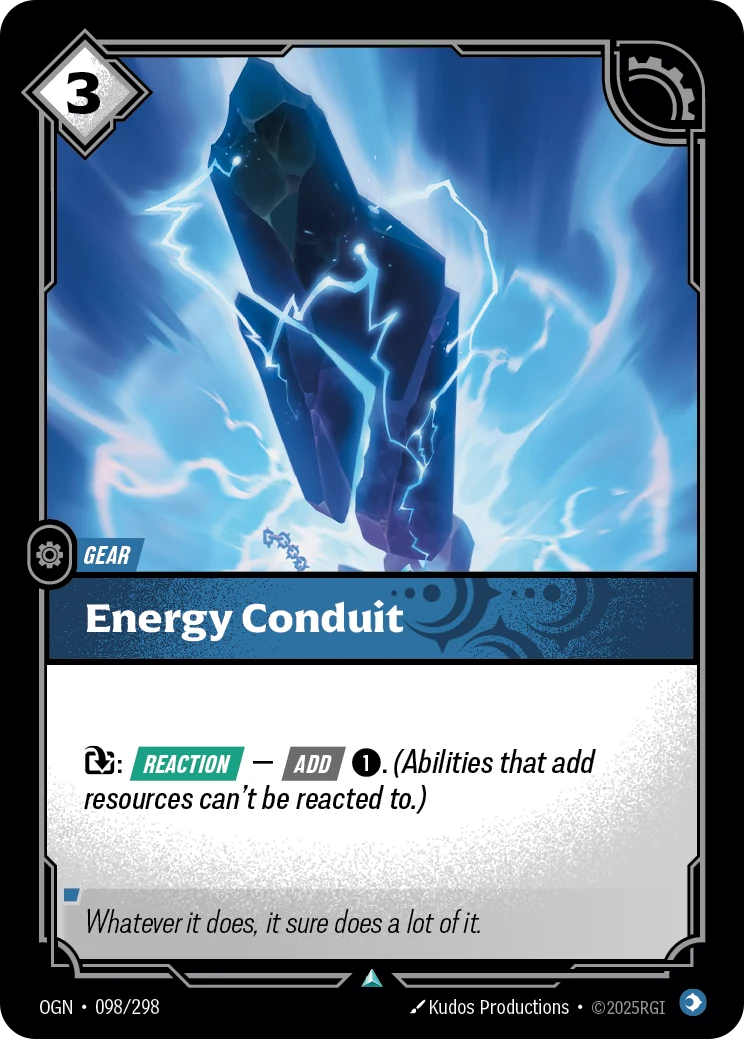 Energy Conduit (Origins #98)
