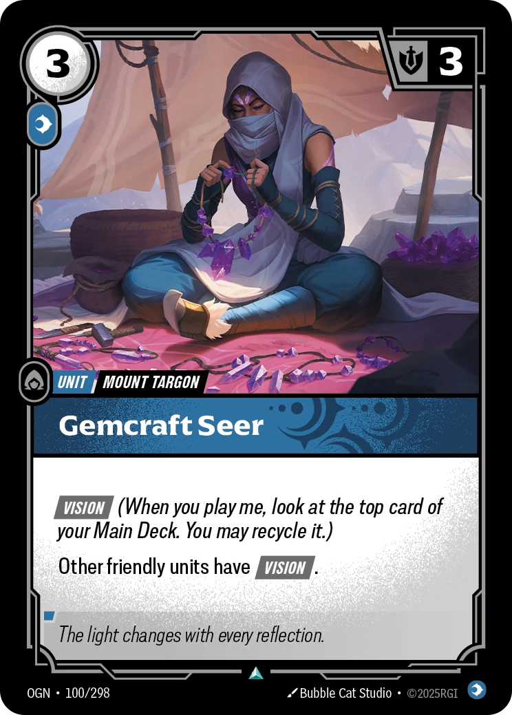 Gemcraft Seer (Origins #100)