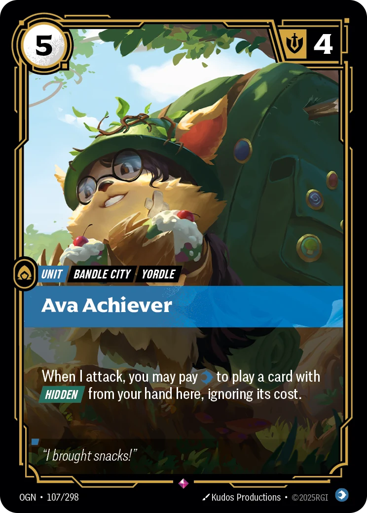 Ava Achiever (Origins #107)