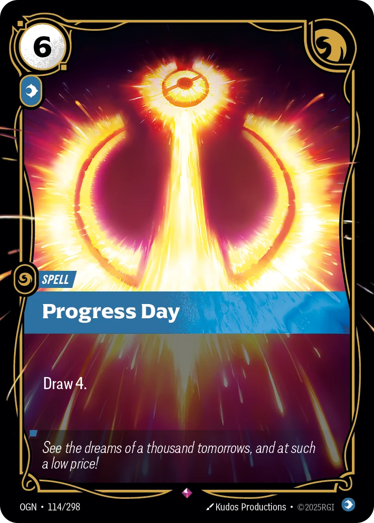 Progress Day (Origins #114)
