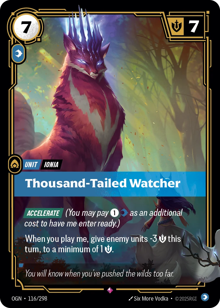 Thousand-Tailed Watcher (Origins #116)