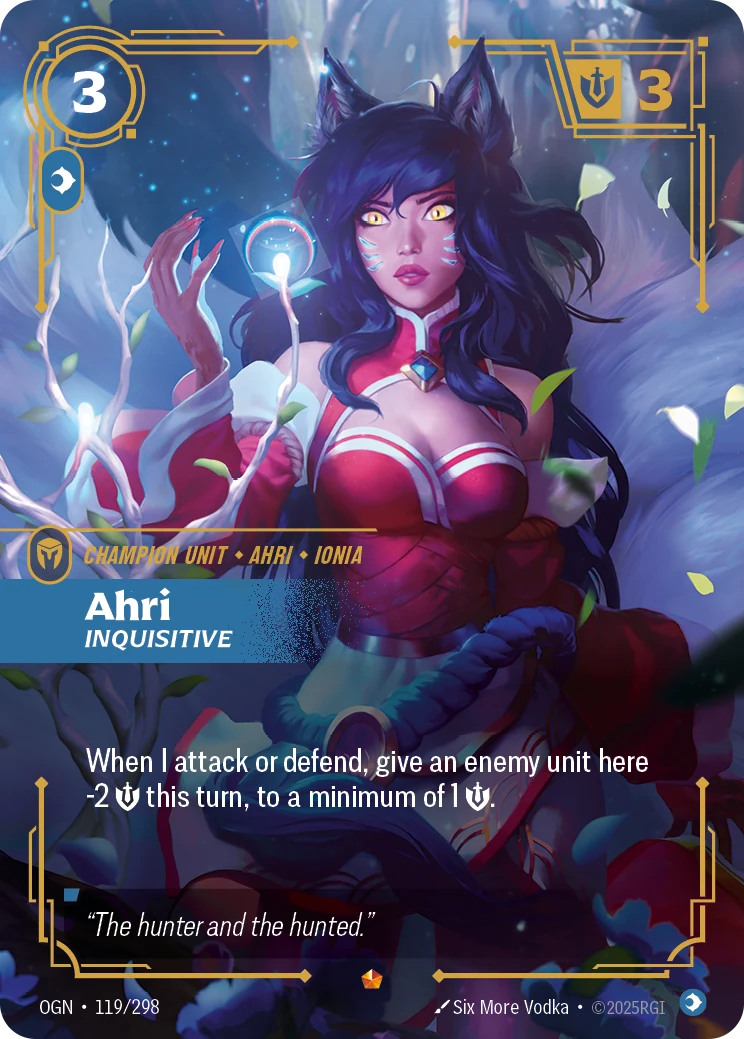 Ahri - Inquisitive (Origins #119)