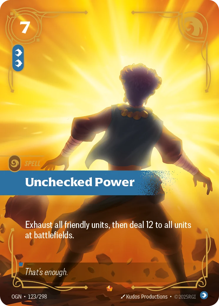 Unchecked Power (Origins #123)