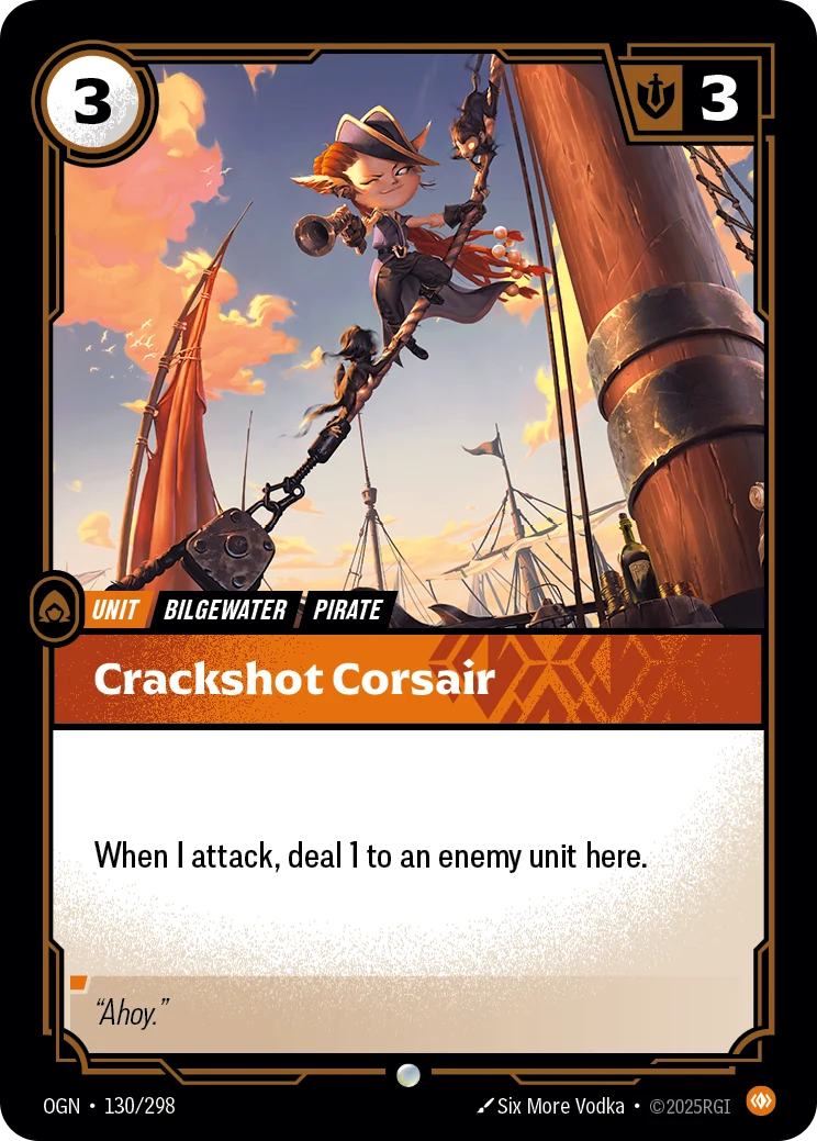 Crackshot Corsair (Origins #130)