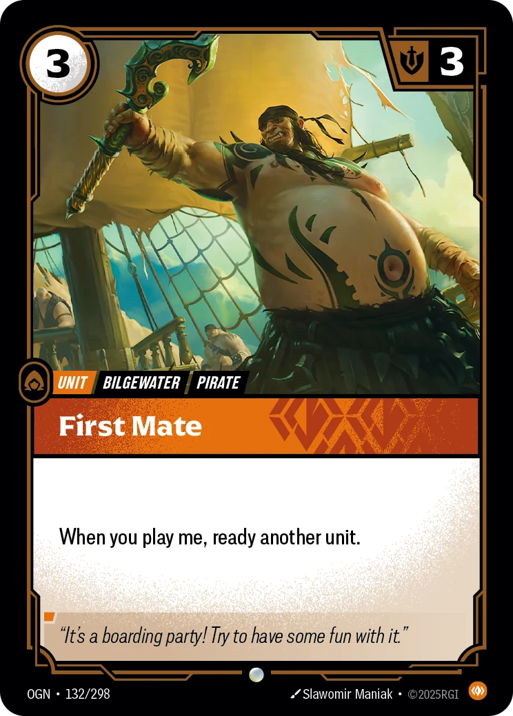 First Mate (Origins #132)