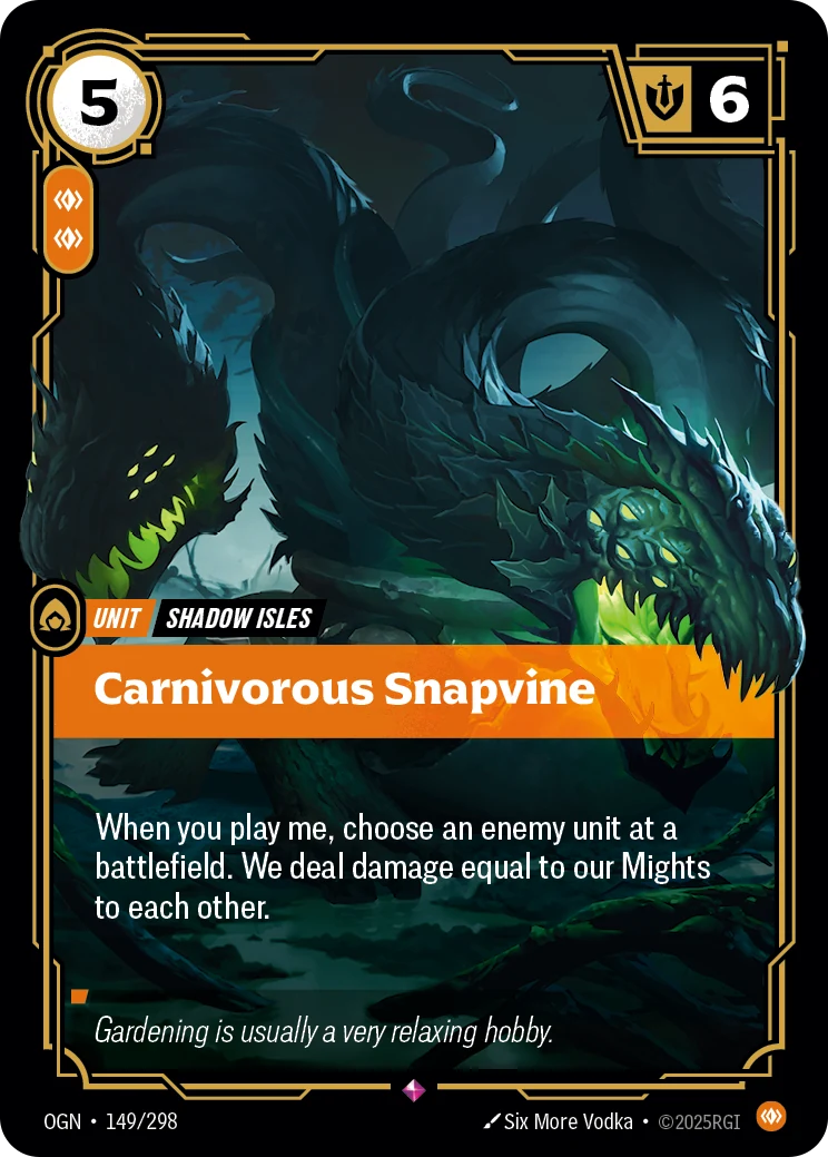 Carnivorous Snapvine (Origins #149)
