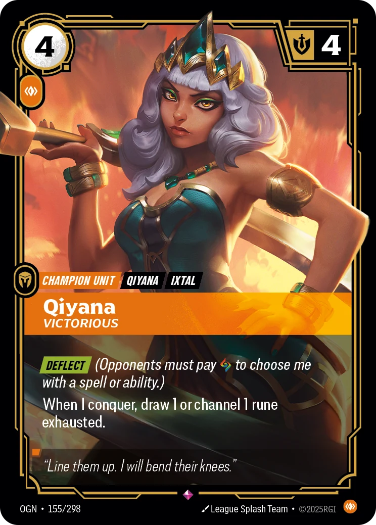 Qiyana - Victorious (Origins #155)