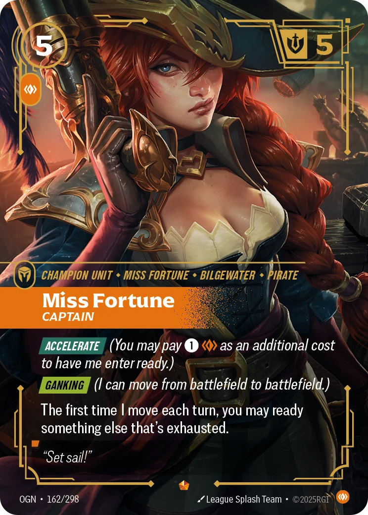 Miss Fortune - Captain (Origins #162)