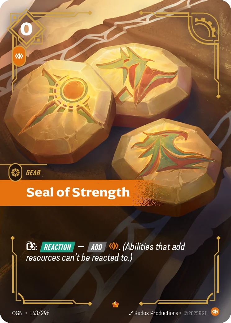 Seal of Strength (Origins #163)