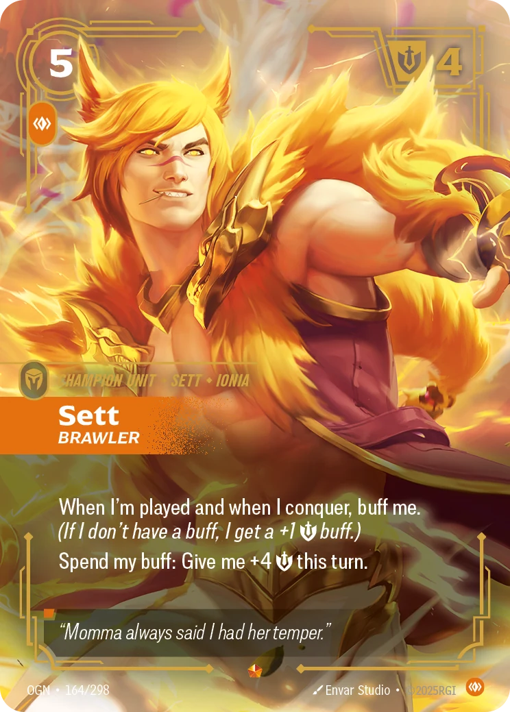 Sett - Brawler (Origins #164)
