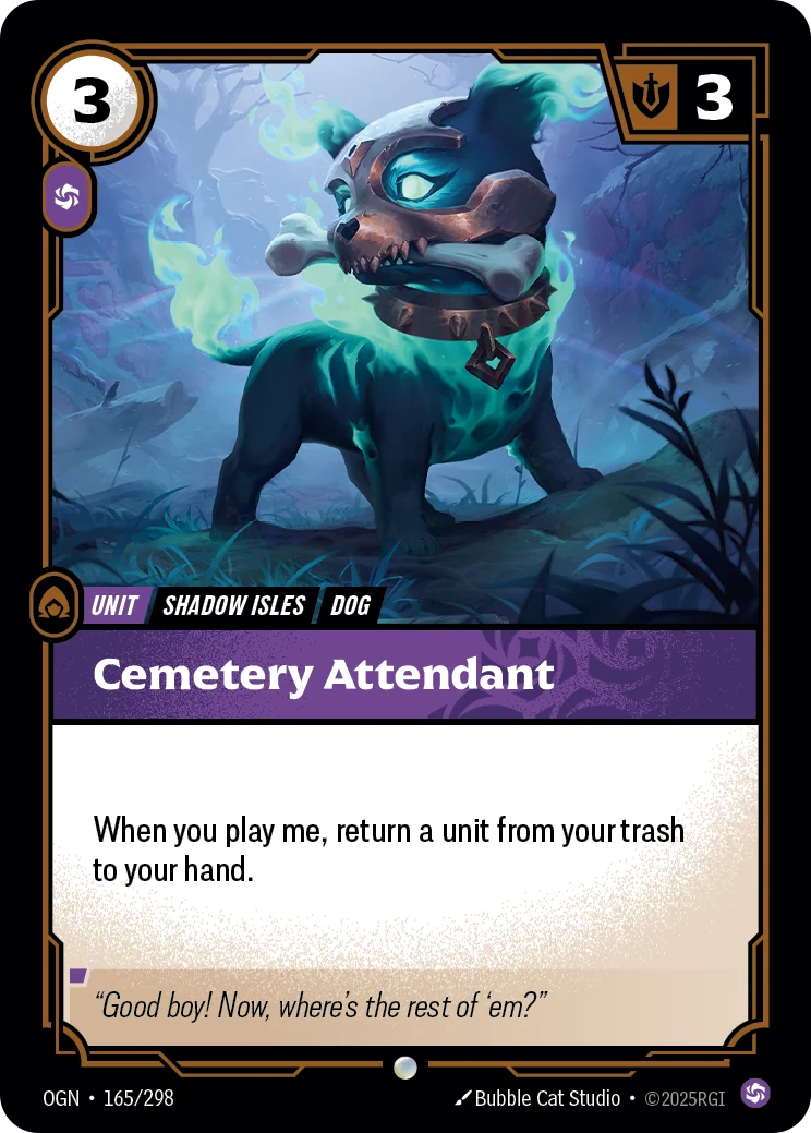 Cemetery Attendant (Origins #165)