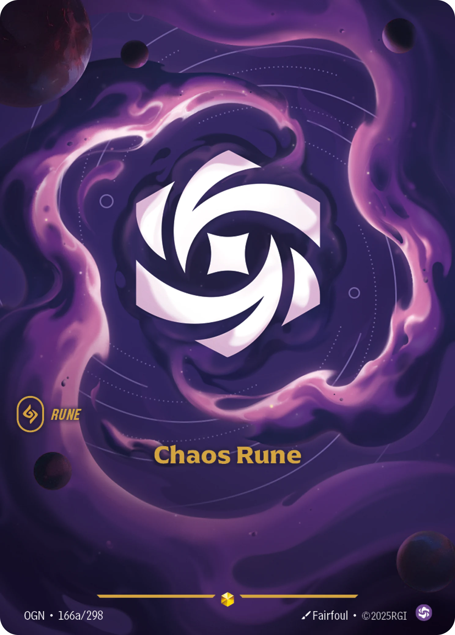 Chaos Rune (Alternate Art) (Origins #166)