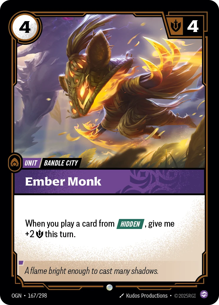 Ember Monk (Origins #167)