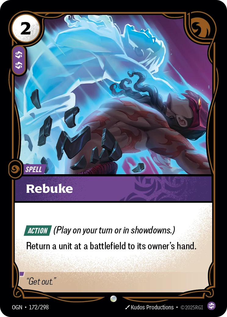 Rebuke (Origins #172)