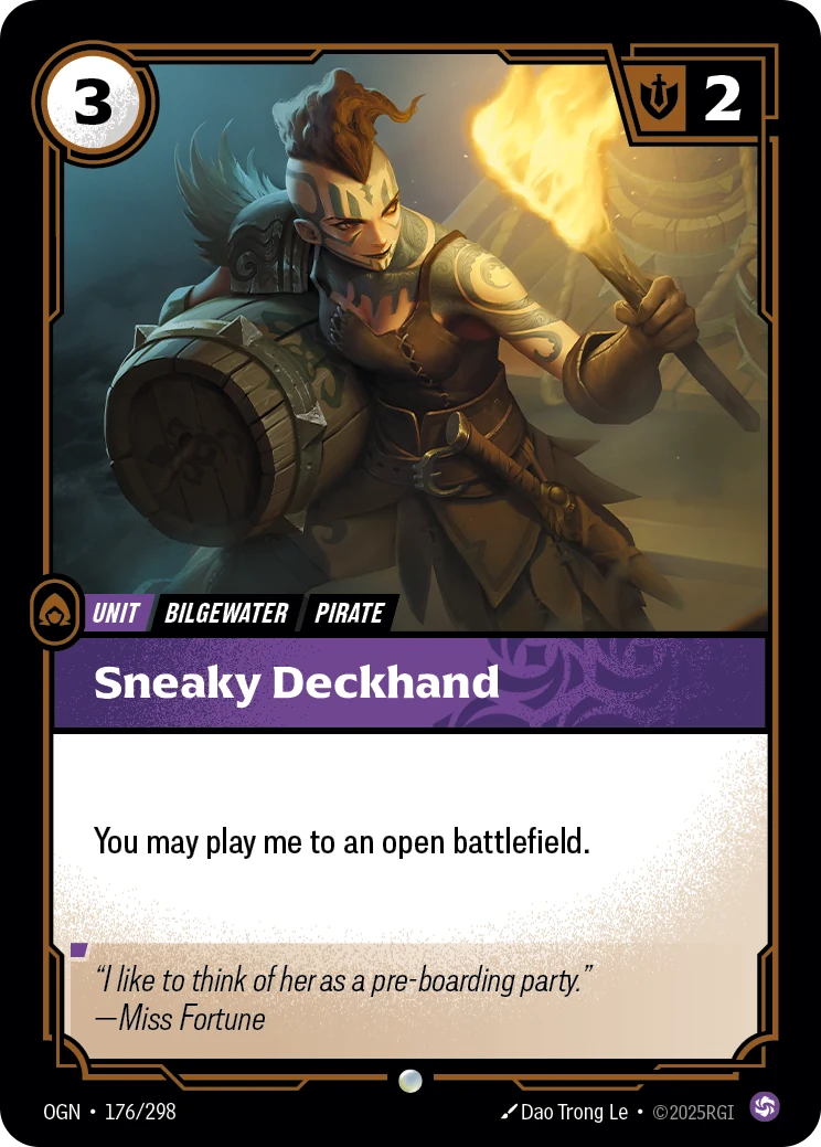 Sneaky Deckhand (Origins #176)