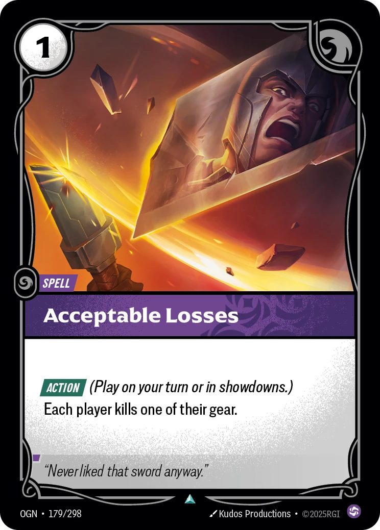 Acceptable Losses (Origins #179)
