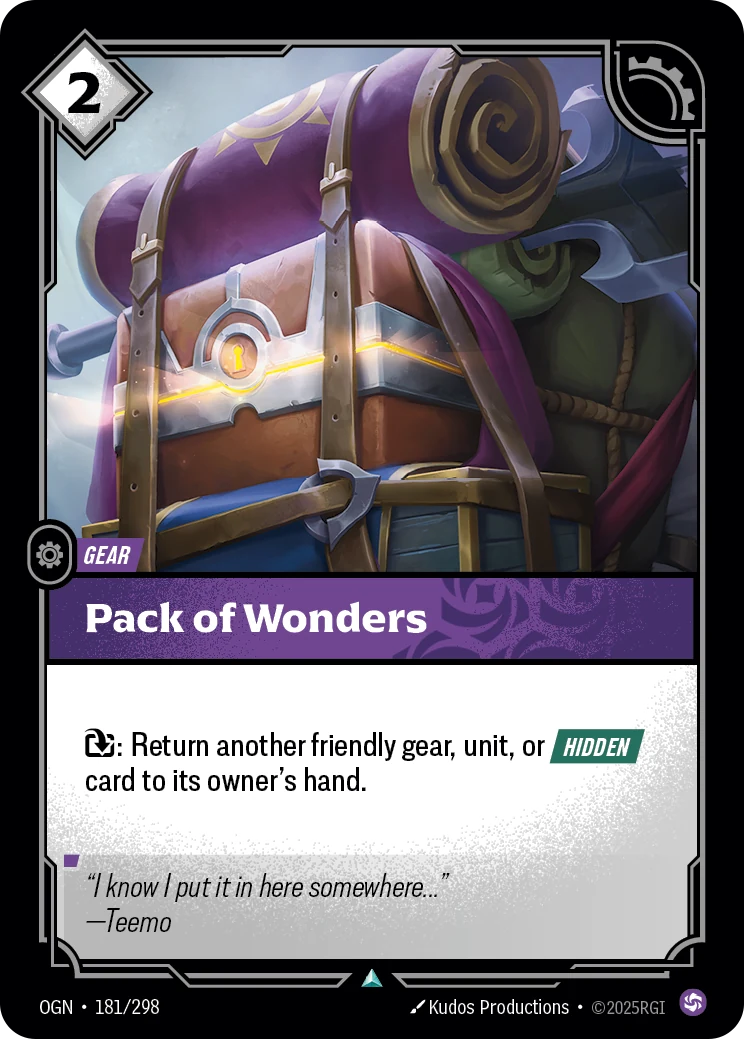 Pack of Wonders (Origins #181)