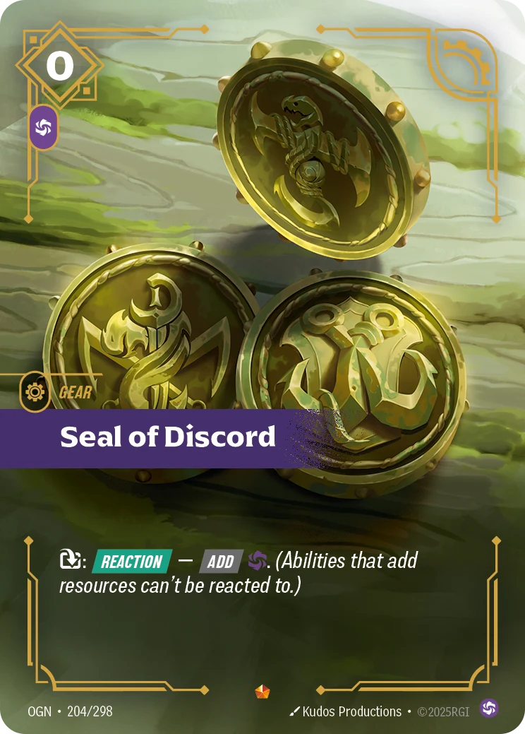 Seal of Discord (Origins #204)