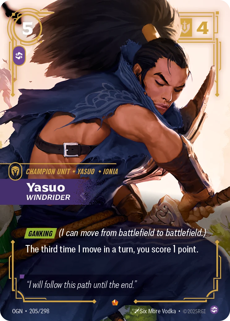 Yasuo - Windrider (Origins #205)