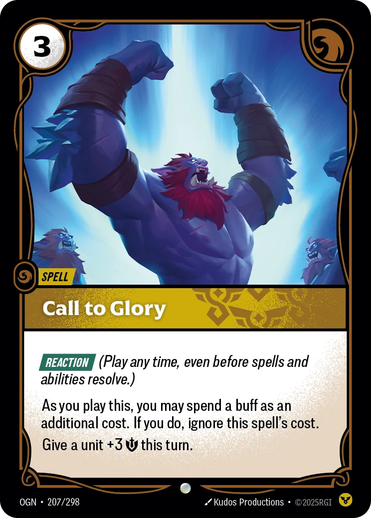 Call to Glory (Origins #207)