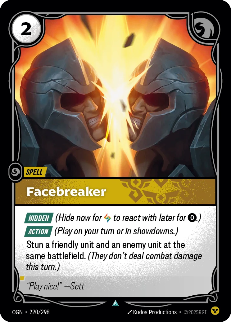 Facebreaker (Origins #220)