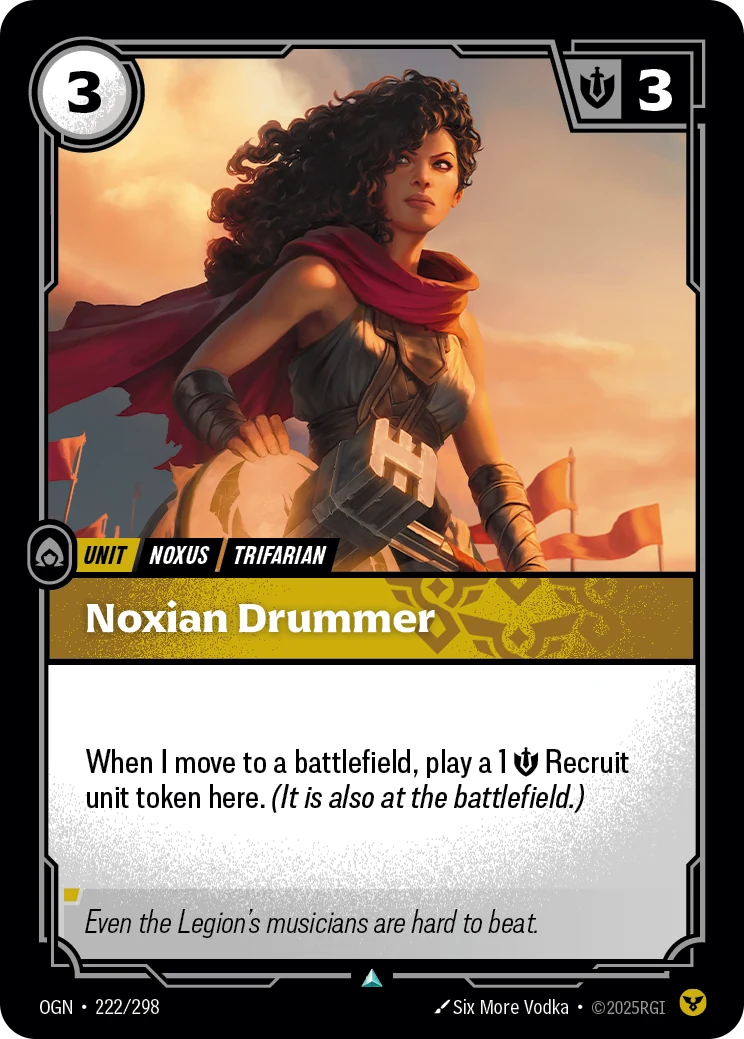 Noxian Drummer (Origins #222)