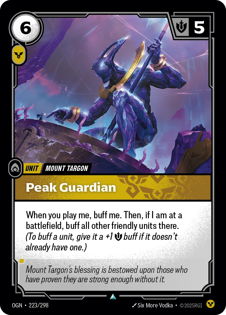Peak Guardian (Origins #223)