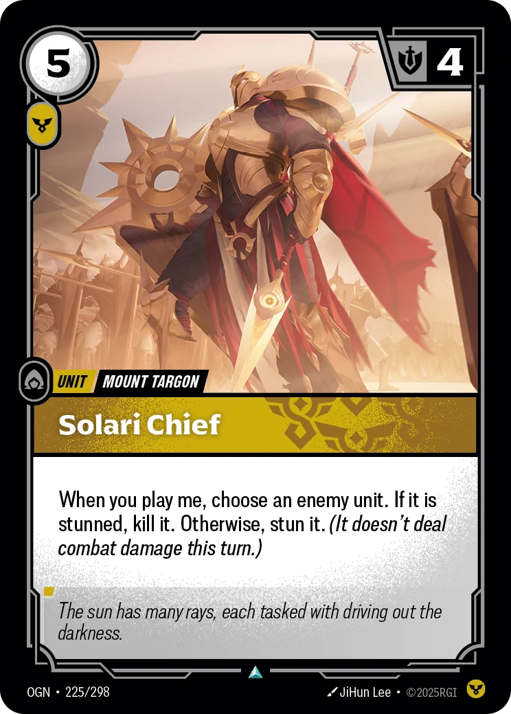 Solari Chief (Origins #225)
