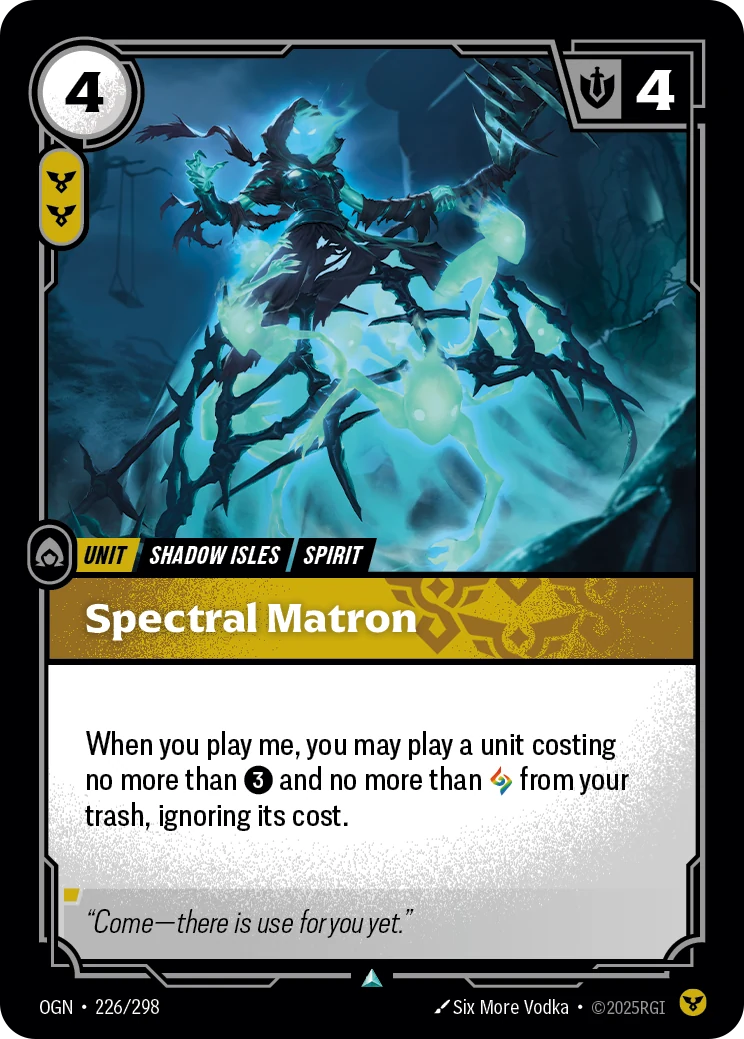 Spectral Matron (Origins #226)
