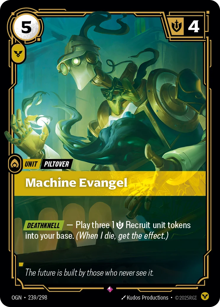 Machine Evangel (Origins #239)