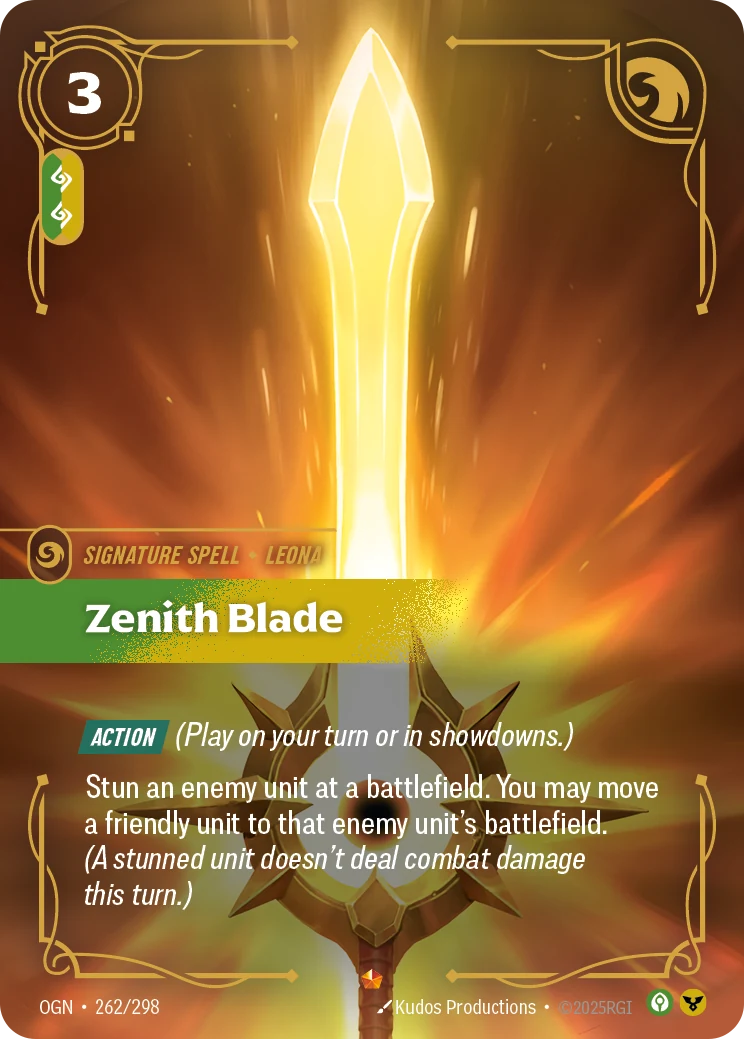 Zenith Blade (Origins #262)