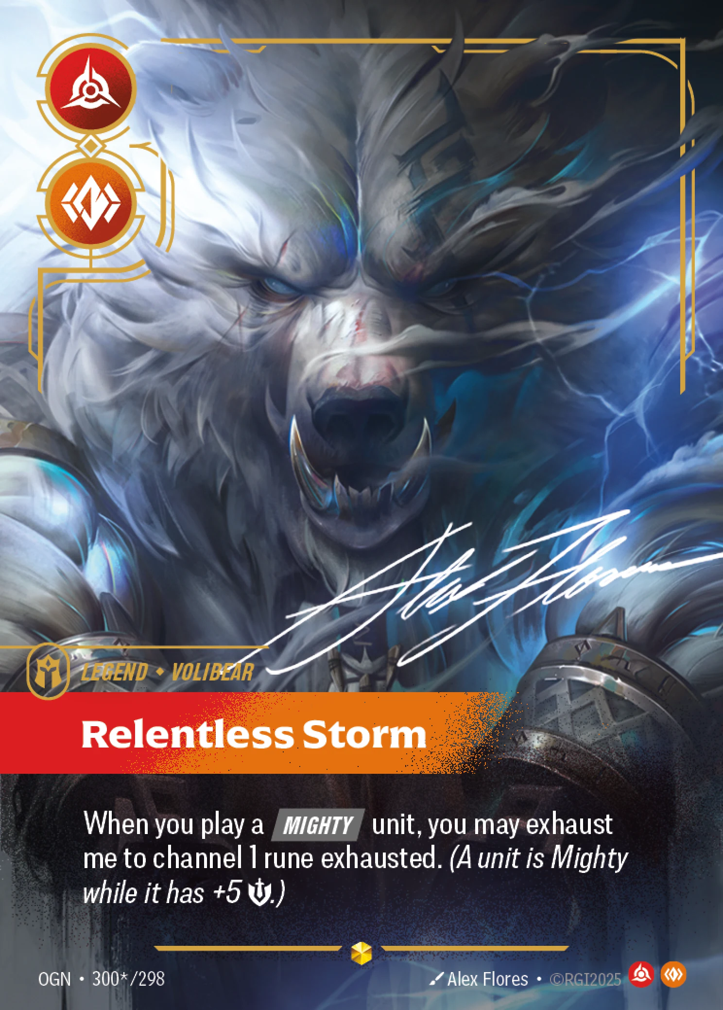 Volibear - Relentless Storm (Signature) (Origins #300)