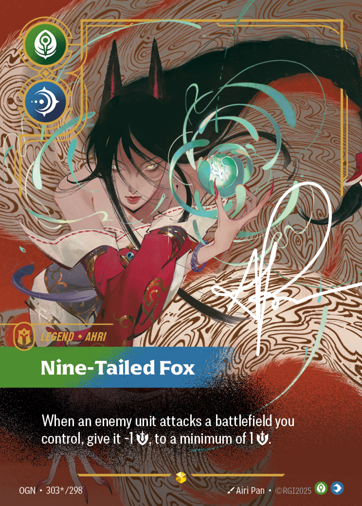 Ahri - Nine-Tailed Fox (Signature) (Origins #303)