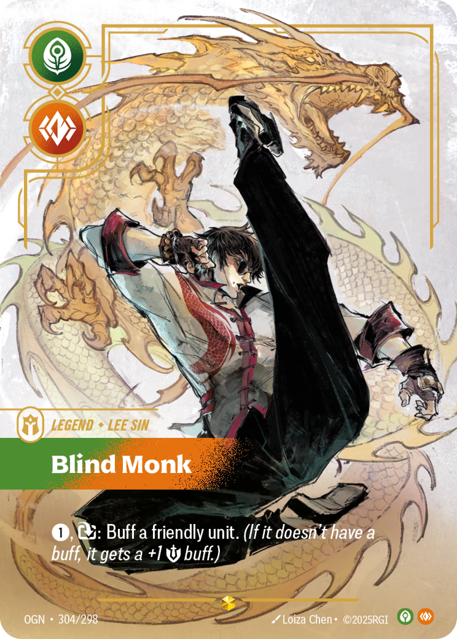 Lee Sin - Blind Monk (Overnumbered) (Origins #304)
