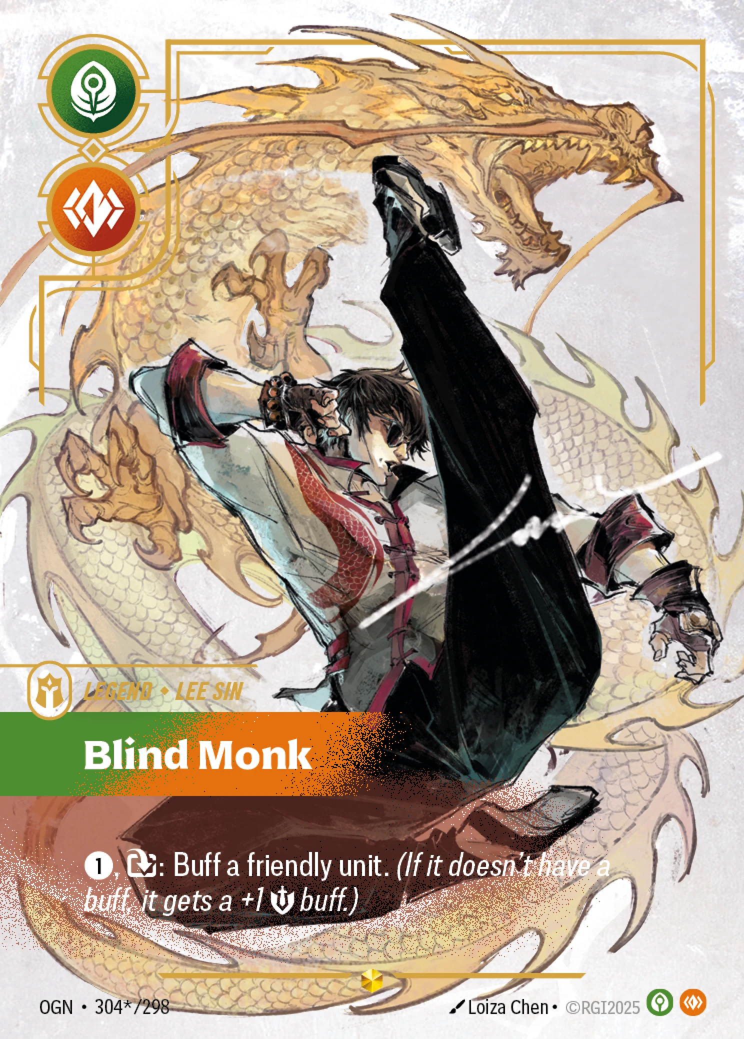 Lee Sin - Blind Monk (Signature) (Origins #304)