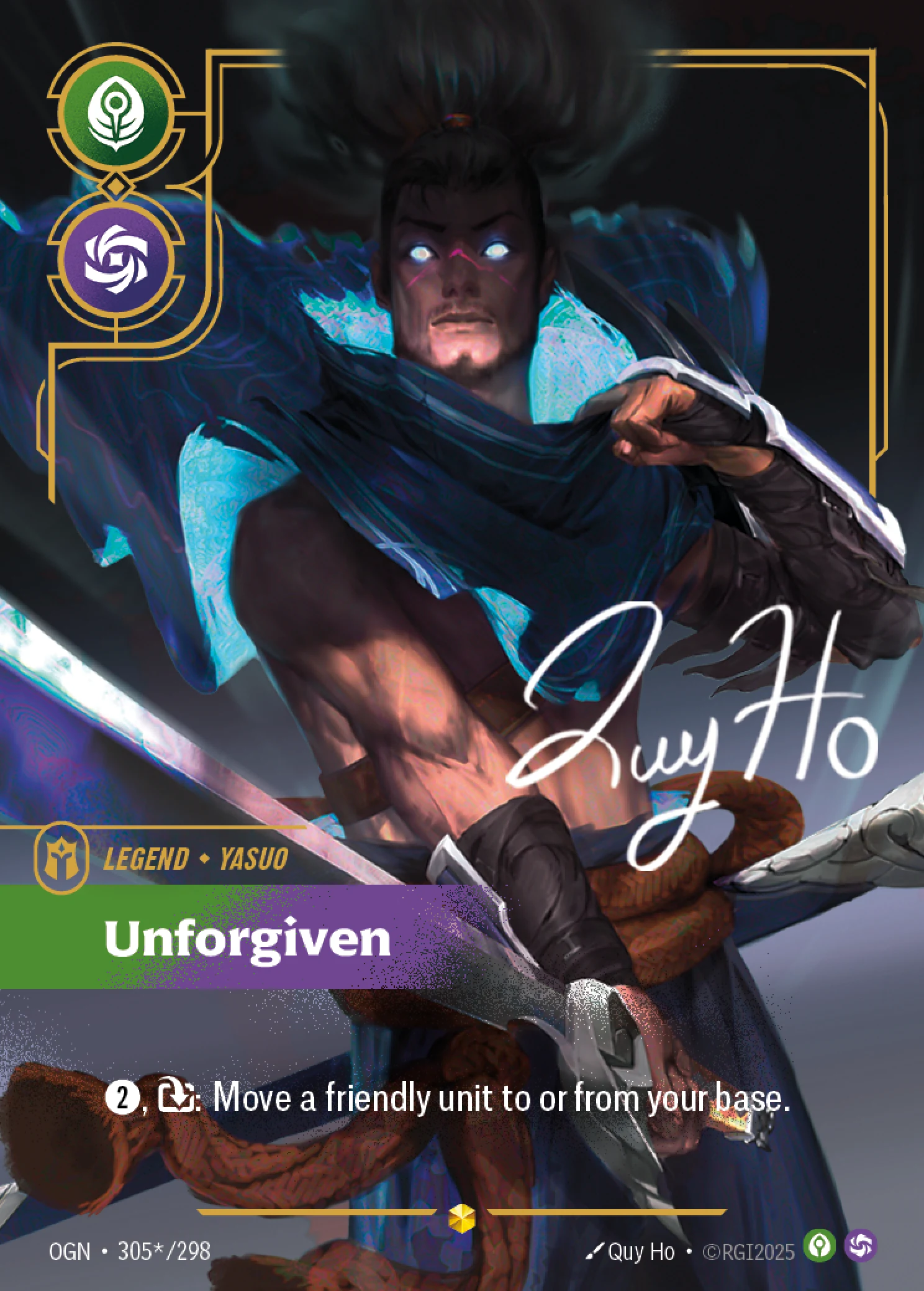 Yasuo - Unforgiven (Signature) (Origins #305)
