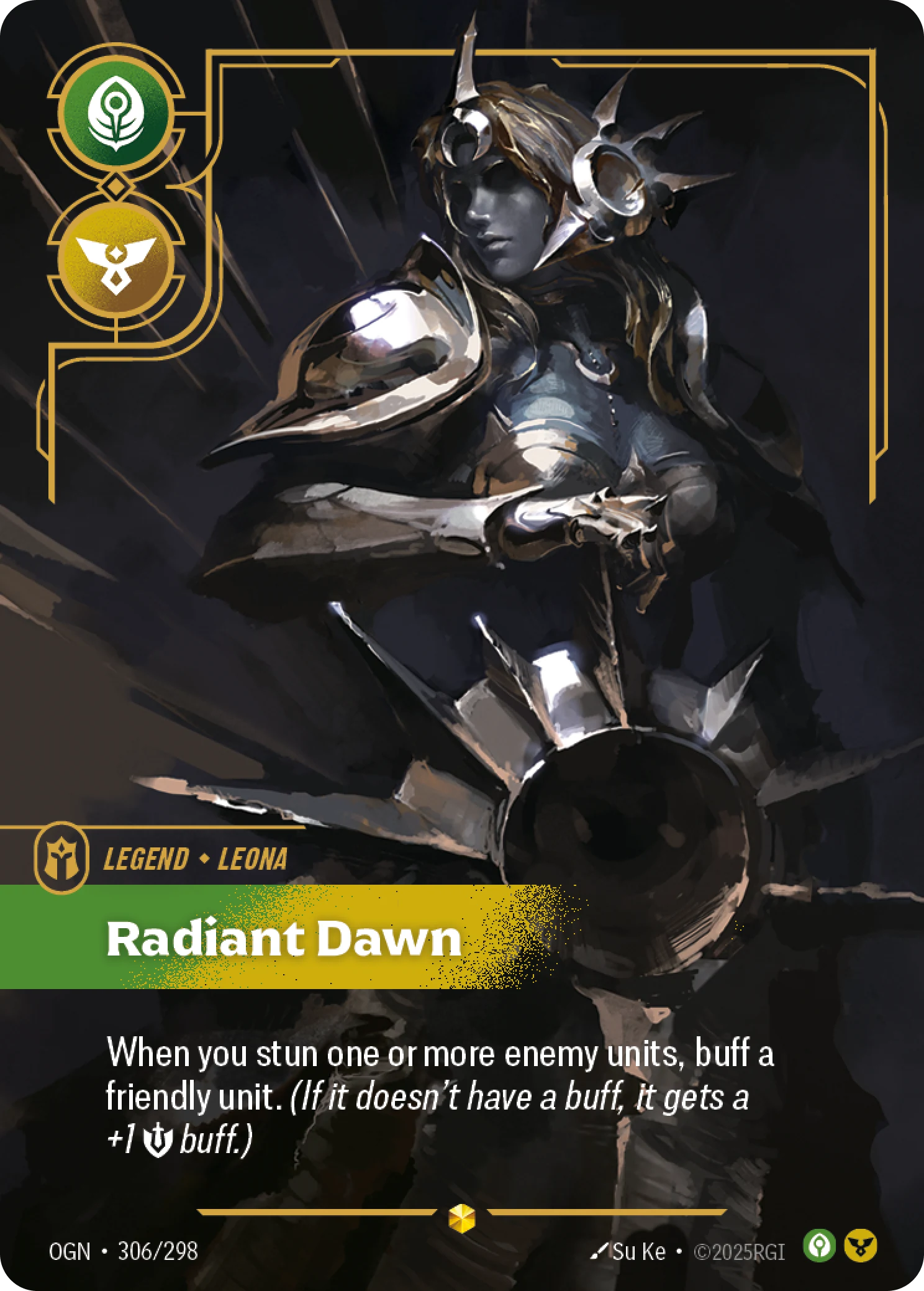 Leona - Radiant Dawn (Overnumbered) (Origins #306)