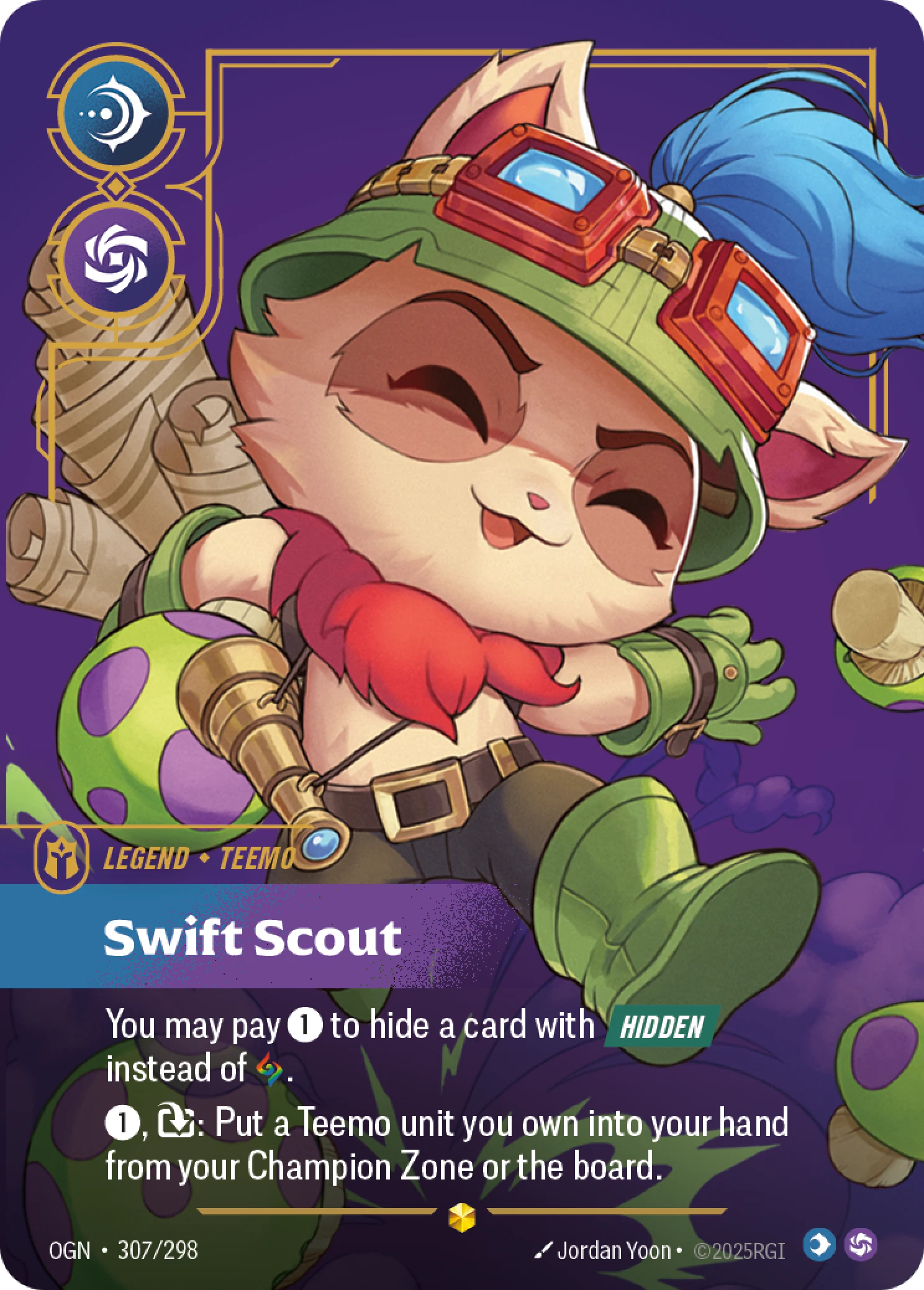 Teemo - Swift Scout (Overnumbered) (Origins #307)