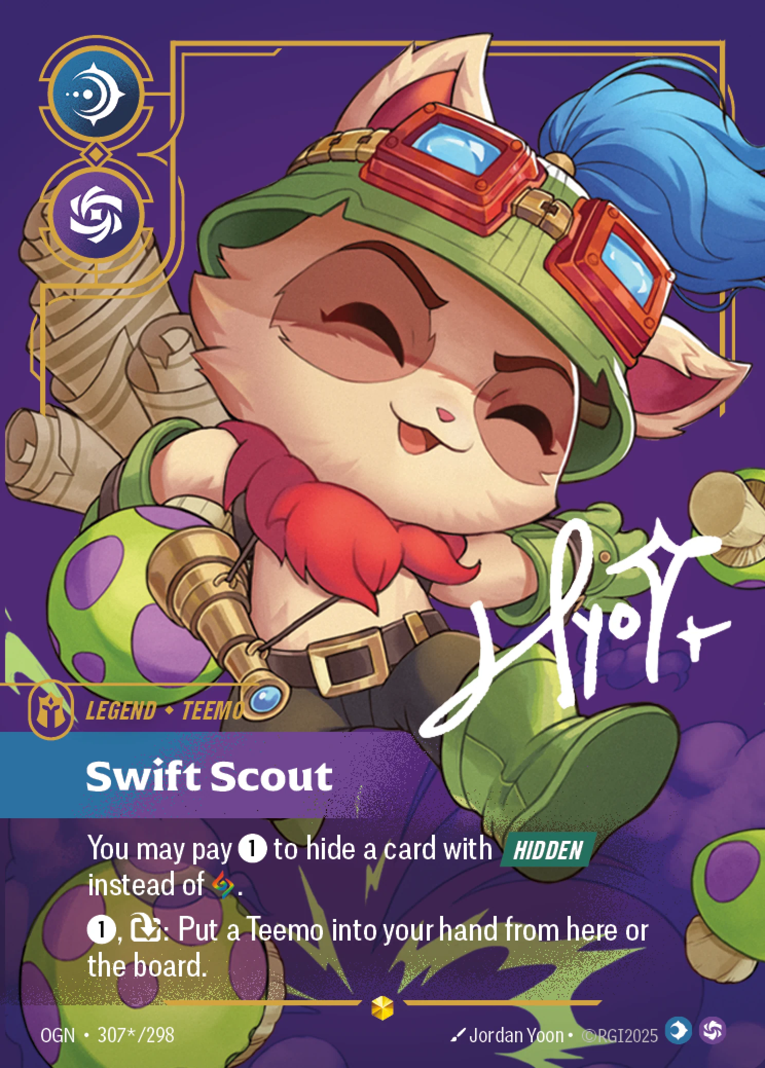 Teemo - Swift Scout (Signature) (Origins #307)
