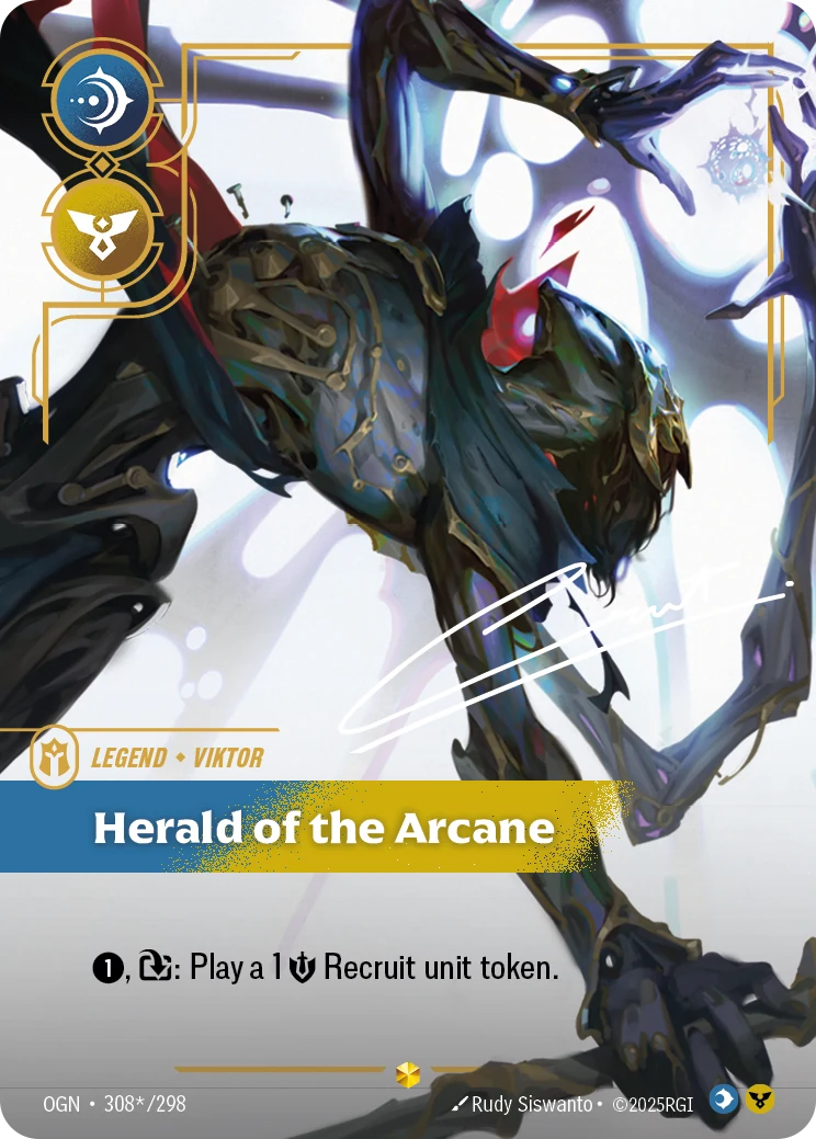 Viktor - Herald of the Arcane (Signature) (Origins #308)
