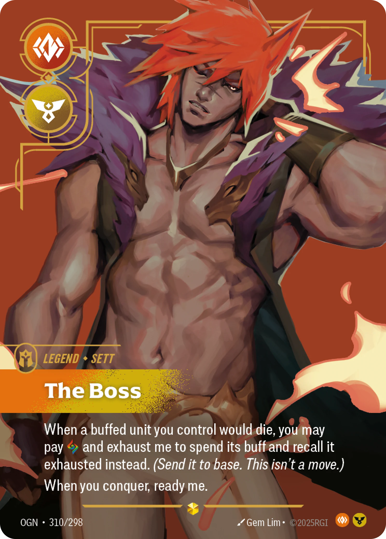 Sett - The Boss (Overnumbered) (Origins #310)