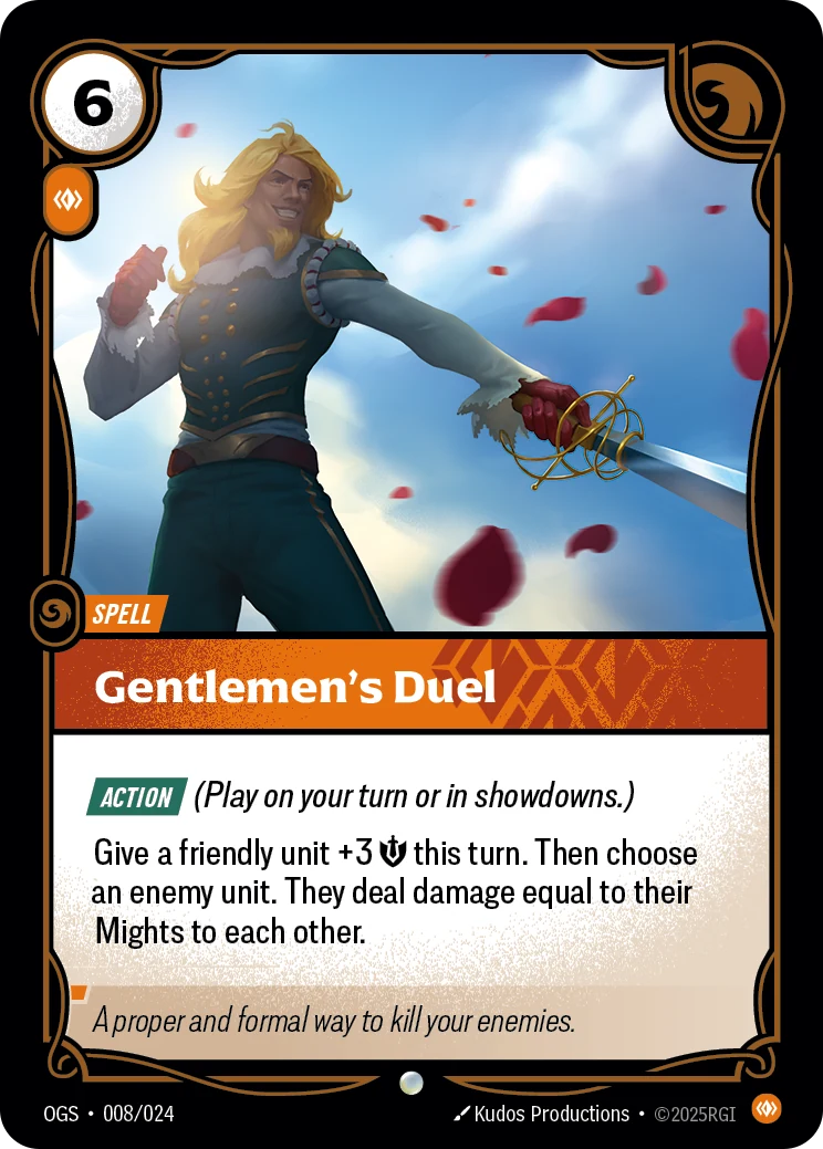 Gentlemen's Duel (Proving Grounds #8)