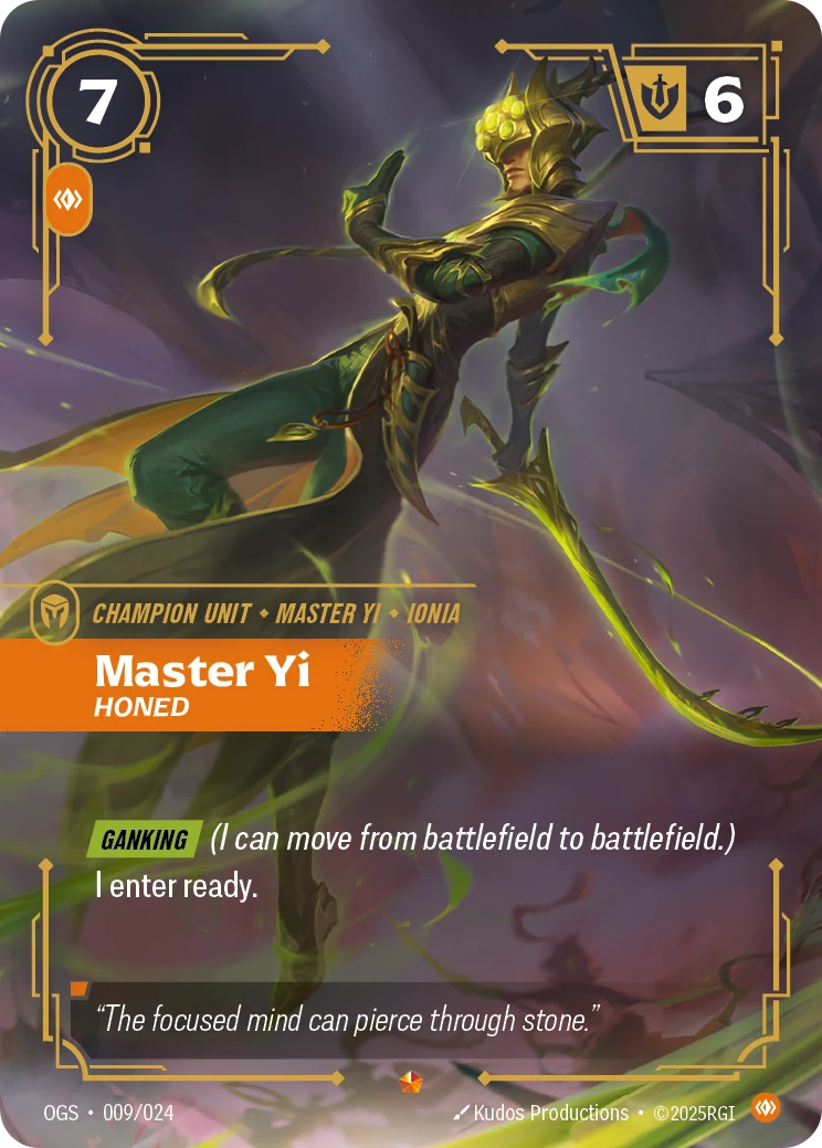 Master Yi - Honed (Proving Grounds #9)
