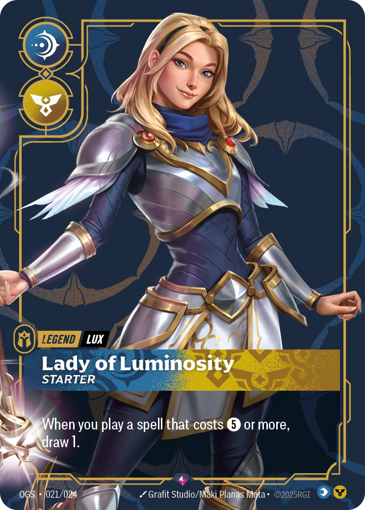 Lux - Lady of Luminosity (Starter) (Proving Grounds #21)