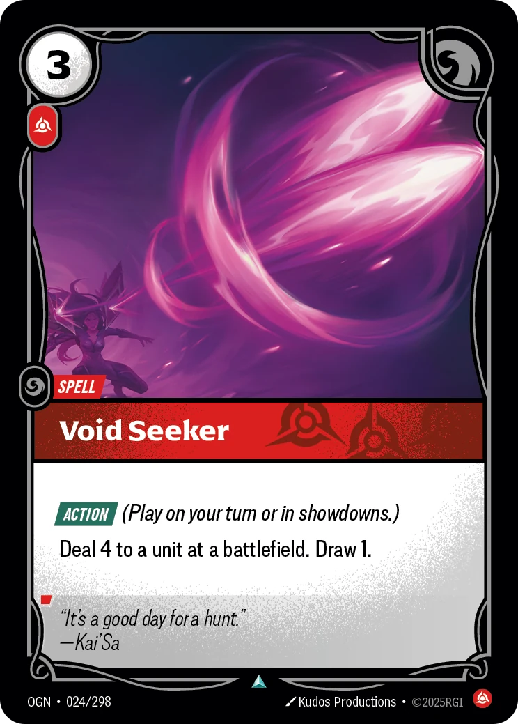 Void Seeker (Riftbound Organized Play Promotional Cards #24)