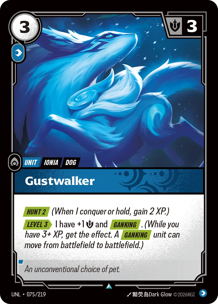 Gustwalker (Riftbound Organized Play Promotional Cards #75)