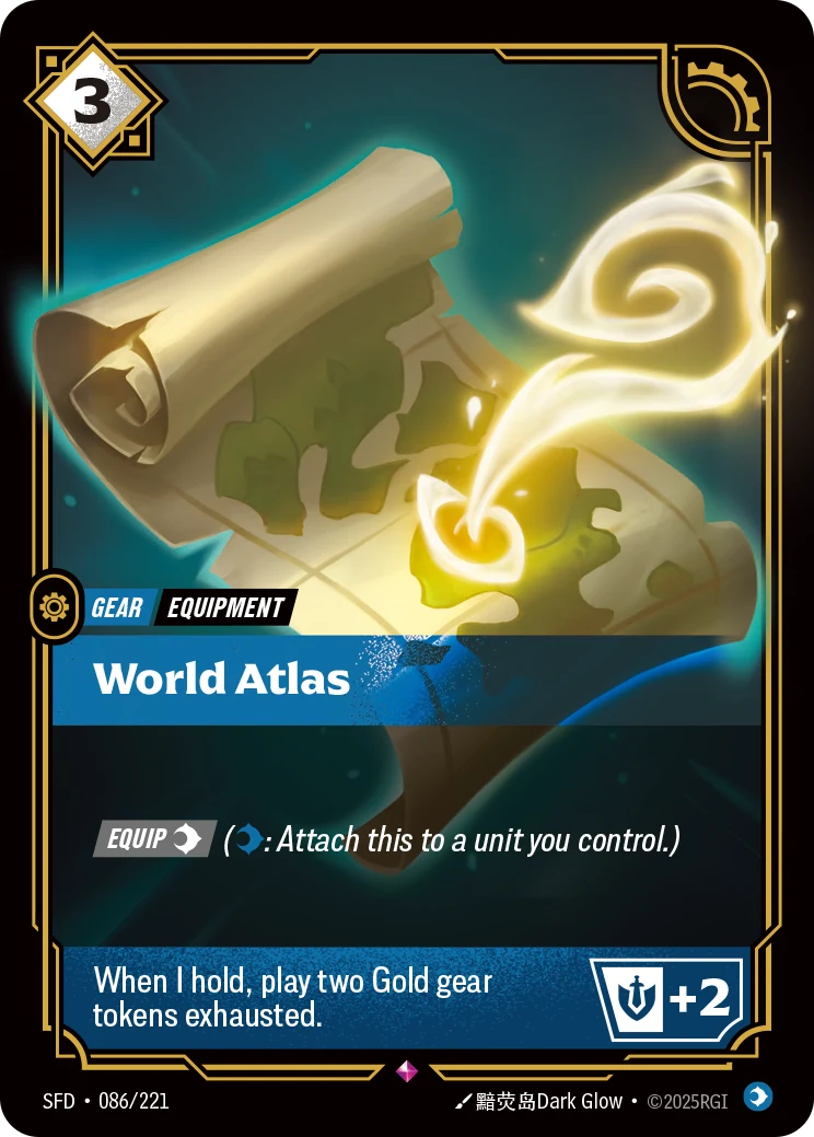 World Atlas (Riftbound Organized Play Promotional Cards #86)