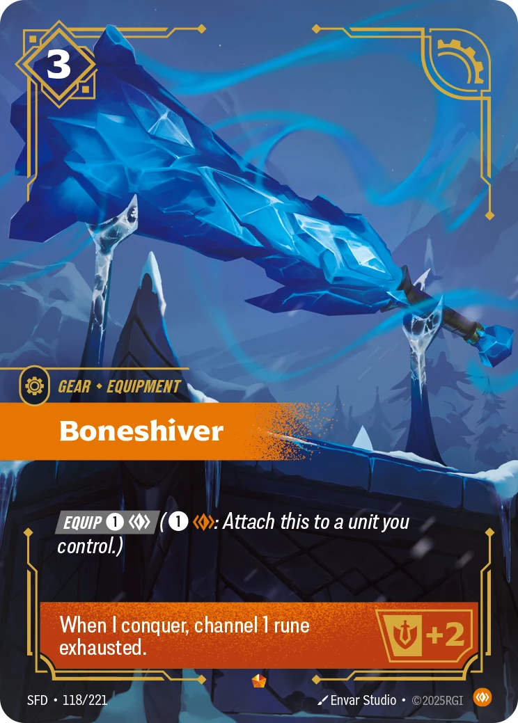 Boneshiver (Riftbound Organized Play Promotional Cards #118)